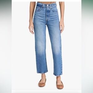 Levi’s Ribcage Ankle Straight Jeans